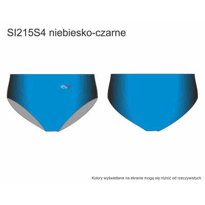 Majtki startowe SI215S4 niebieskie