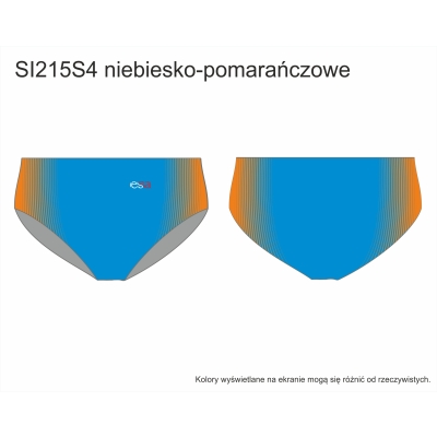 Majtki startowe SI215S4 niebieskie