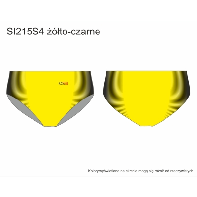 Majtki startowe SI215S4 żółte