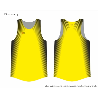 Koszulka SPIRT4 męska żółta